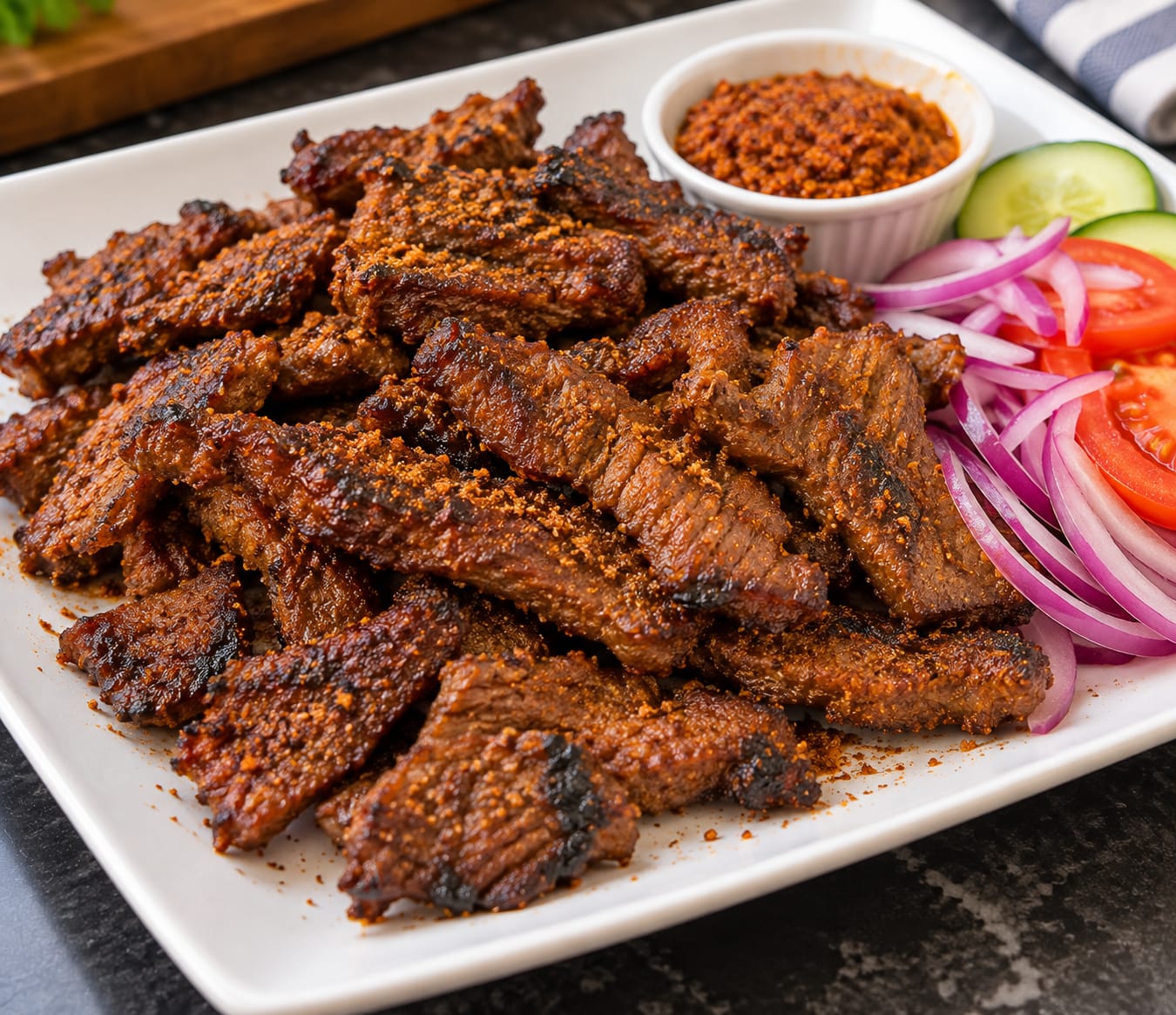 Suya (Beef Brisket)