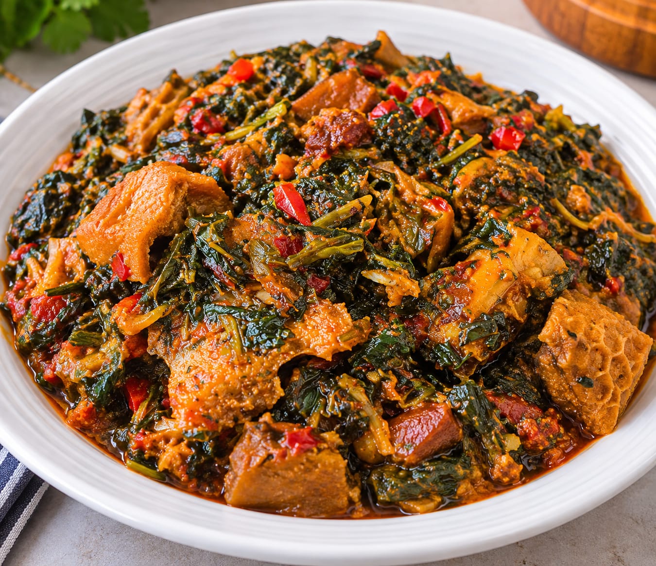Vegetable Soup (Efo Riro)